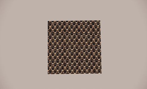 Modern wall metal grid wall 3d model