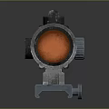 Infrared Steiner Laser Pistol Light Source Firearm Sight Firearm Device 3d model