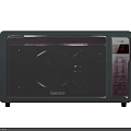 Modern Microwave Oven With Transparent Door And Digital Control Panel As Kitchen Appliance