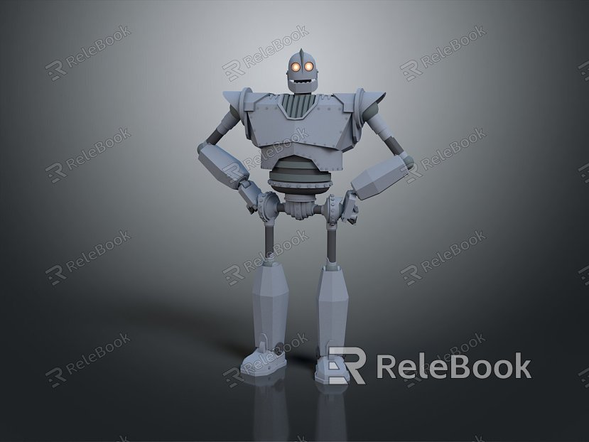 Modern Robot Robot Assistant Small Robot Robot Butler model