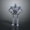 Modern Robot Assistant Small Robot Butler 3d model