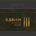 Ammunition Boxes Arms Boxes Arms Boxes Military Boxes Wooden Boxes Wooden Crates Old Wooden Crates Crates 3d model