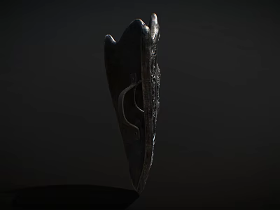 Modern Shield Neoclassical Shield 3d model