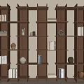 Silent Bookshelf 3d model