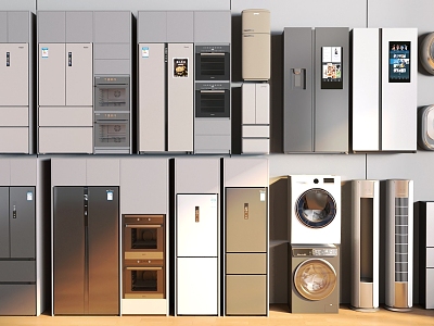 Modern refrigerator appliance combination model