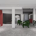 Music Instrument Store Modern Interior With Black Pianos And Wall Mounted Guitar