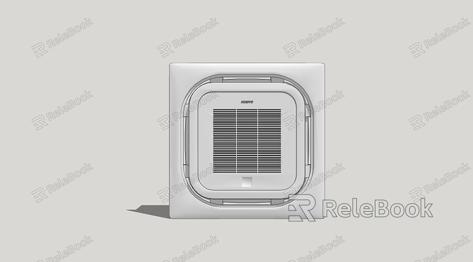 Ceiling type central air conditioning outlet model