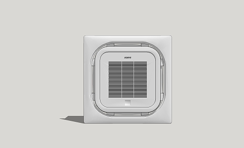 Ceiling type central air conditioning outlet 3d model