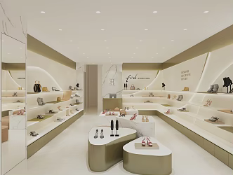 Shoe Store 3d model