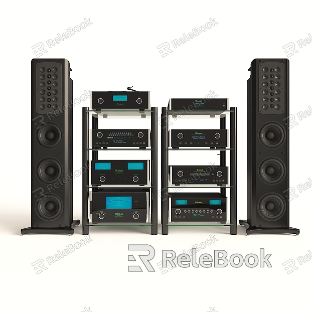 Modern audio speaker combination model