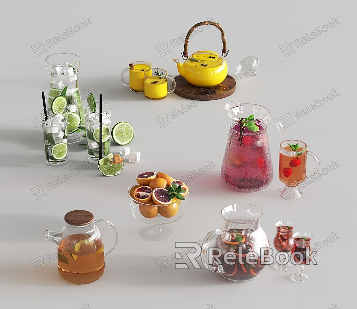 Beverage Fruit Juice Orange Juice Drink Lemonade Fruit model