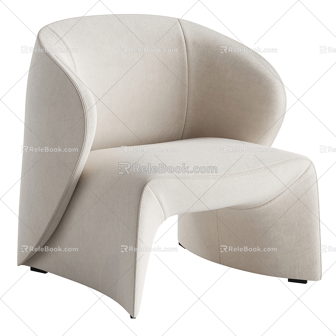 B and B Italia Fabric Leisure Chair model