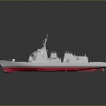 Ship Ship Warship Warship 3d model