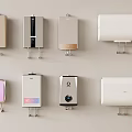 Modern Wall Mounted Water Heaters As Practical Household Appliances With Sleek Designs