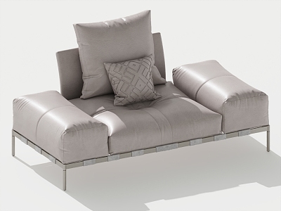 Modern Single Sofa Single Leisure Chair 3d model