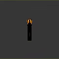 Modern Tactical Pistol With Black Orange Striped Pattern And Ergonomic Grip