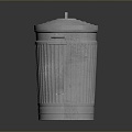 Tin Cup Canned Foreign Tin Tin Tin Tin Tin Tin Tin Tin Tin Canned Tin Canned Box Barrel Tin Bucket Living Supplies 3d model