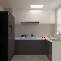 Modern Open Living And Dining Interior With White Sofa Chandelier And Floor To Ceiling Window