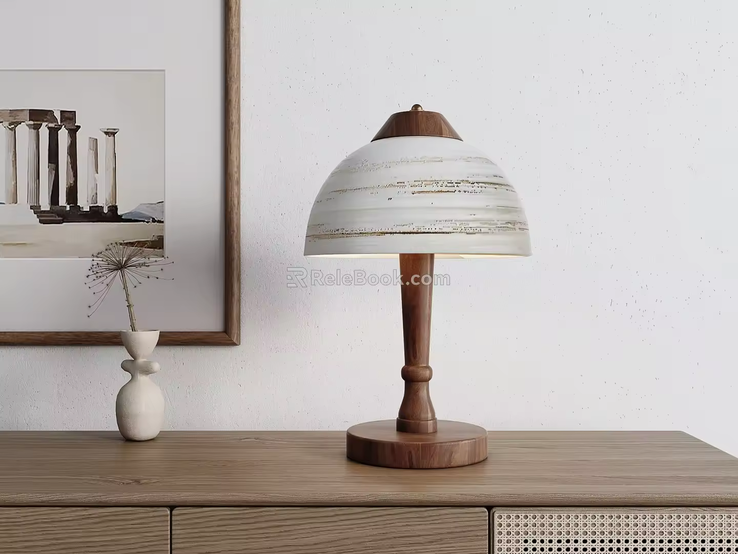Table lamp 3d model