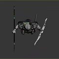 3D Rendered Armored Character With Sword Bow And Detailed Battle Gear