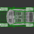 Orange Sports Car With Two Door Design V Ray Render And License Plate ANH 7852