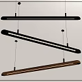 Modern chandelier combination 3d model