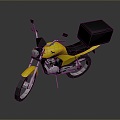 Motorcycle Two-wheeled Motorcycle Cross-country Motorcycle Road Race Motorcycle Motor Vehicle Transport 3d model