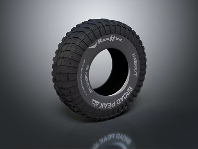 Reiffow BRONCO PEAK Off Road Tire With Deep Tread And All Terrain Design 3d model