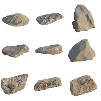 Sandstone Stone 3d model