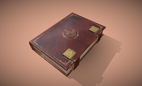 Famous books deng 3d model