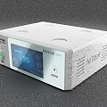 APL 001 Medical Device With Digital Display Green Button And White Design
