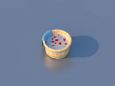 round bathtub 3d model round bathtub 3d model