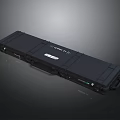 Black Hard Shell Storage Case With Durable Handle And Secure Lock For Daily Use