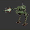 Mecha Warrior Mecha Soldier Machine Armor Mechanical Armor 3d model