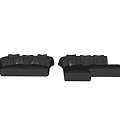 Light Luxury Multiplayer Leather Sofa Collection 3d model