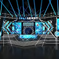 Modern Stage Design With Dynamic Lighting Digital Screens And FONI Beer Festival 2024