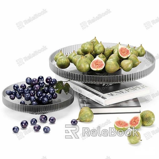 Modern Ornaments Fruit Plate model