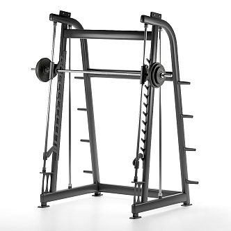 Fitness Equipment 3d model