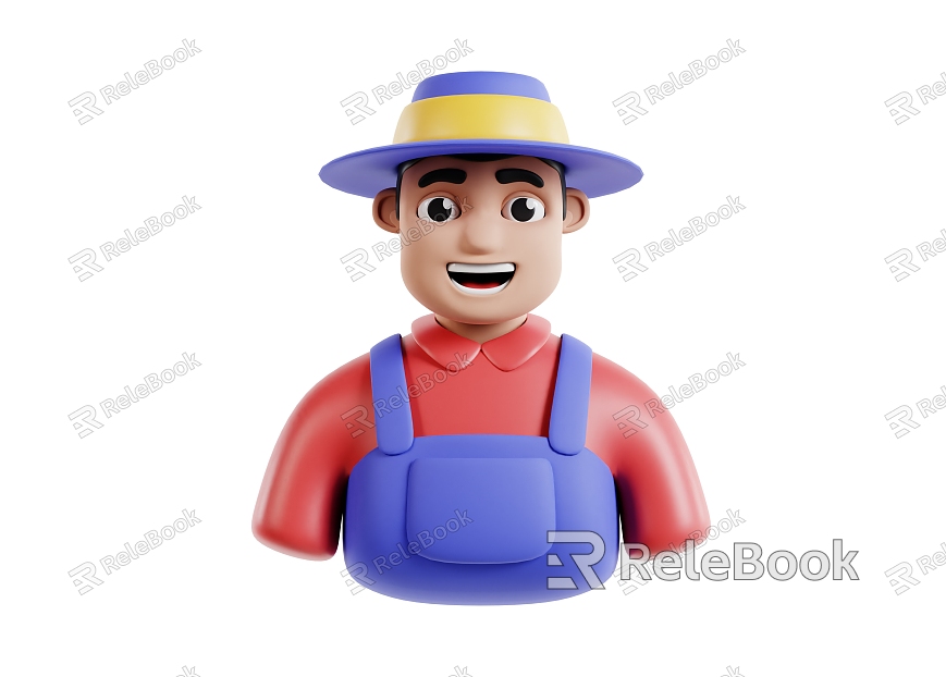 Farmer Cartoon Farmer Farmer Cartoon Farmer Name Animation Farmer Q Version Farmer model