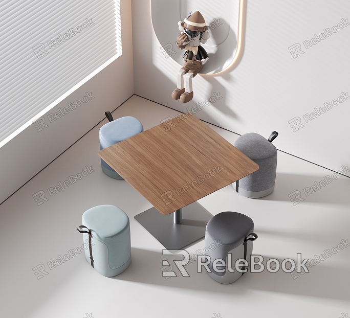 Casual tables and chairs model