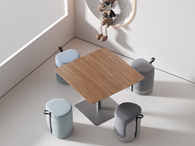 Casual tables and chairs model