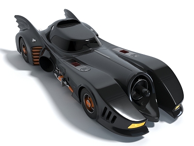 Style Vehicle Racing Concept Car sports car Super Running Batmobile 3d model