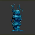 modern eukaryotic cell eukaryotic cell cross section cell structure cell tissue 3d model