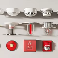 Commercial Fire Safety Equipment Including Smoke Detectors Fire Hydrants And Alarm Buttons