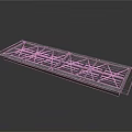 Industrial Metal Rectangular Grille Equipment With Grated Surface For Ventilation Use