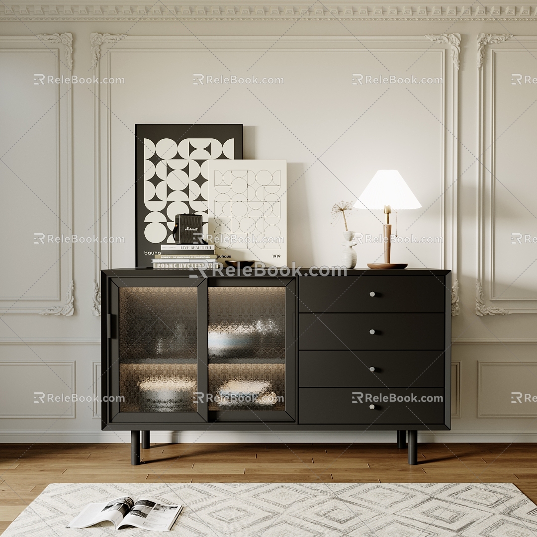 Modern Sideboard 3d model