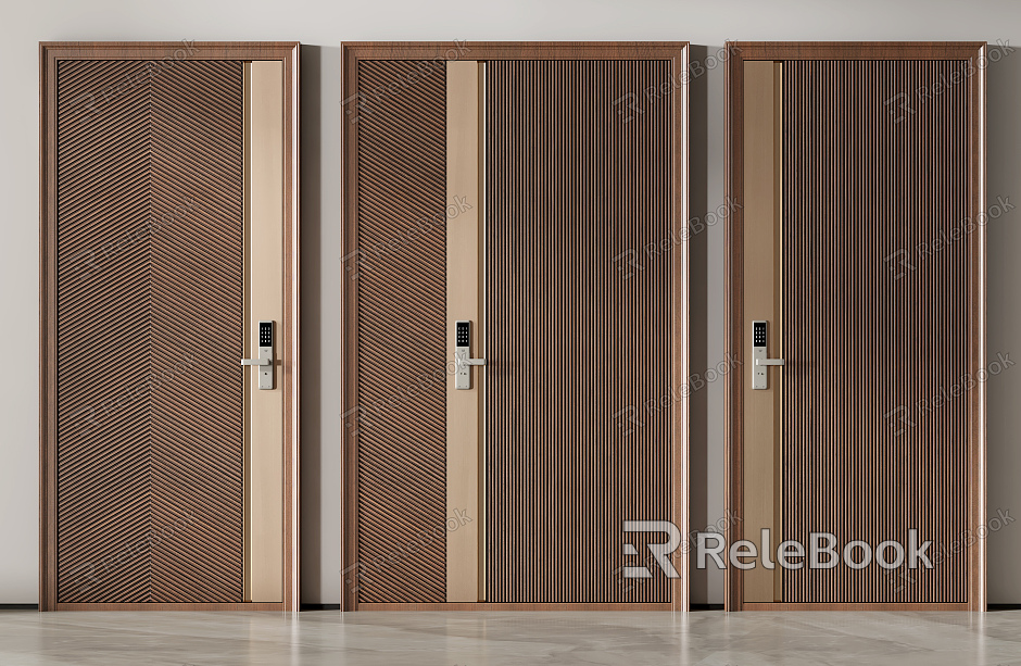 Modern swing door combination model