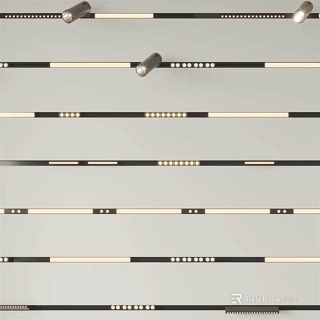 Downlights And Spotlights Modern Home Ceiling Lighting Design For Indoor Decoration 3d model 