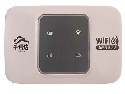 Portable WiFi 6 Mobile Hotspot Device With High Speed Internet Connectivity 3d model