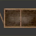 Wooden Animal Cage With Wire Mesh And Open Design For Small Pets